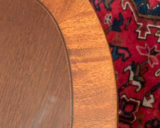 Dining room table details