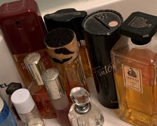 Vintage perfume bottles