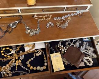 Very high end Miriam Haskell Designer Costume Jewerly