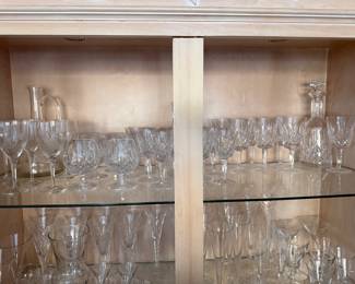 All Lismore pattern Waterfod Crystal