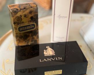 Collection of Perfumes including Aramis, Lanvin & Ralph Lauren