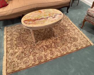 Machine Made Wool Carpet (64"L x 47"W)