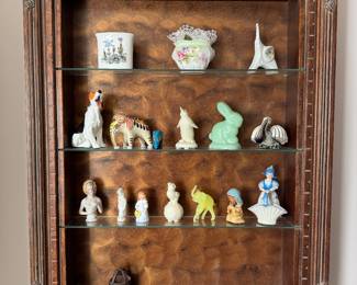 Hanging Shadowbox with Trinkets