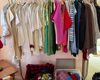 Massive Selection of Women's Clothing (Mostly Tops, Some Designer - Size M-L)