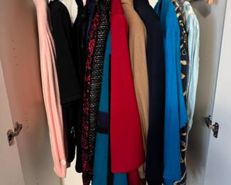 Massive Selection of Women's Clothing (Mostly Tops, Some Designer - Size M-L)