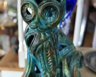 MCM Abstract Cat Sculpture Crafted by Alvino Bagni.