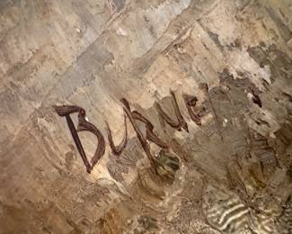 Framed Original Oil on Canvas of Paris Street Scene Signed Caroline Burnett (29"W x 33"H)