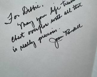 "Crystal Clear: Reflection on Gemstones in Our Lives" Autographed by Joan W. Randell