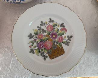 RFB for Tastesetter "Golden Bouquet" Hand Painted Plates (6pc)
