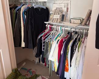 Massive Selection of Women's Clothing (Mostly Tops, Some Designer - Size M-L)