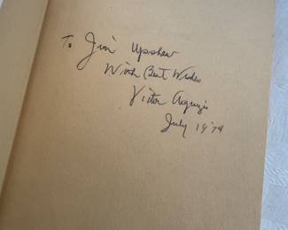 "Diamonds Eternal" Autographed by Victor Argenzio