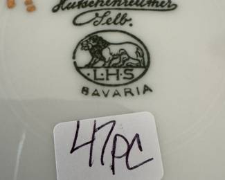 Hutschenreuther Selb Gold Rimmed China (47pc)