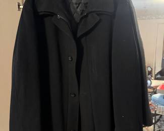 Men's Ralph Lauren Cashmere Peacoat Size XL