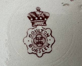 Doulton Burslem Hand Painted Pitcher