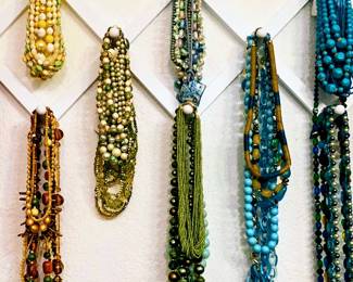 Many necklaces, earrings, brooches, and all things accessories will be 75% off