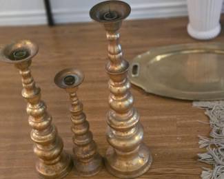 Did you love these brass candlesticks? They are 75% off now