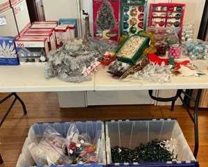 Lot 144  Vintage 1980s1990s Holiday Christmas Decoration Lot