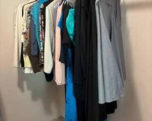 Lot 260  Assorted Womens Clothing Lot Featuring Vintage and Modern Styles