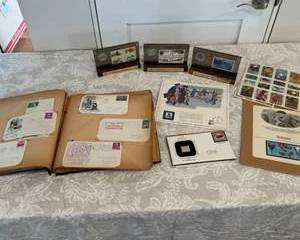 Lot 289  Vintage Stamp Collection and Replica Set