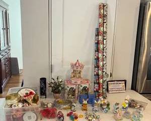 Lot 147  Vintage Hallmark Christmas Ornaments and Decorations Lot