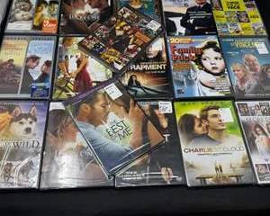Lot 174  Collection of Various Movie DVDs  All New