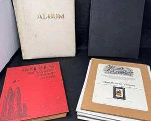 Lot 361  Vintage Modern Postage Stamp Album Collection