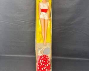 Lot 244  1967 Mattel Barbie Doll in Original Box with Accessories