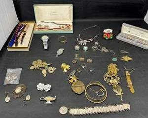 Lot 220  Vintage and Modern Jewelry and Accessories Lot