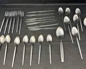 Lot 57  Vintage MCM Flatware