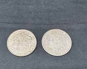 Lot 228  1921 Morgan Silver Dollar Coins  US One Dollar