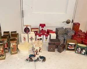 Lot 143  Hallmark Holiday Ornaments Collection  Vintage and Modern Nutcracker and Christmas Figures