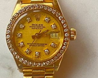 Ladies vintage presidentialRolex in good condition 