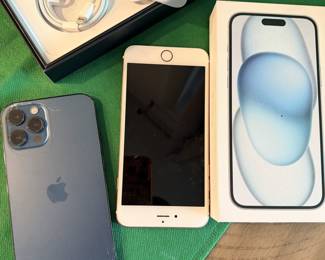 iPhone 15 and cable charger and accessories