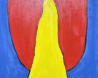 Peter Max on vintage paper