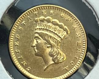 1800s gold coins