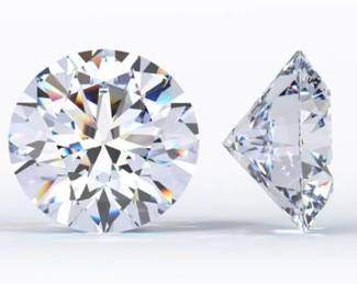 Round diamond Solitaire with lab certification