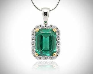 Emerald necklace