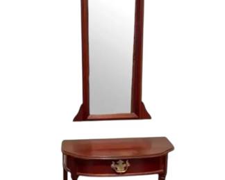 Entryway Table Wall Mirror