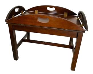 Mahogany Butlers Tray Coffee Table