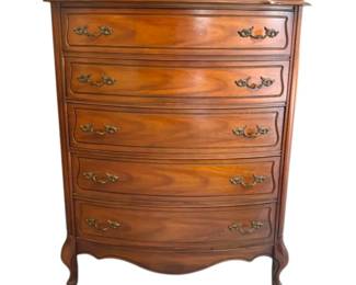 French Provincial Style 5Drawer Dresser