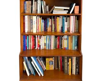 Wooden Bookshelf Books Optional