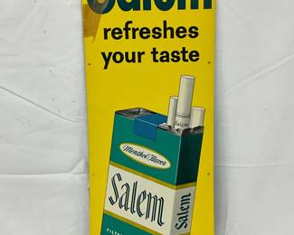 NOS Salem Cigarettes Sign, 8x22