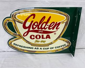 Golden Girl Cola Sun-Drop Flange, 19x4 