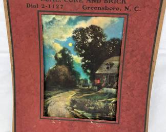 Advertising Poster for Citizens Coal Company, Greensboro, N.C., Featuring 4-Digit Phone Number, 10x12 