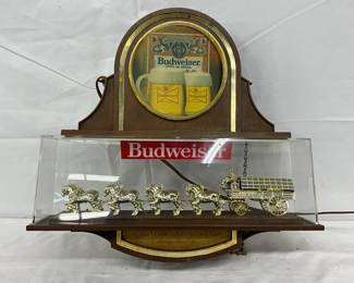 17x16 Budweiser Light-Up Hanging Sign