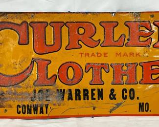 Curlee Clothes Early Tin Tacker, 20x9 