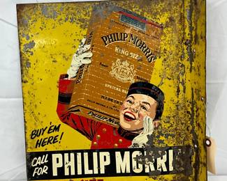 Philip Morris Metal Flange, 14x10 