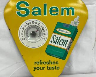  9x10 Triangular Salem Thermometer Sign