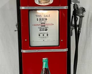 Restored Coca-Cola Gas Pump