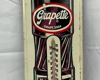 Embossed Grapette Thermometer